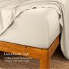 imageBare Home 100 Rayon Made from Bamboo Luxury King Fitted Sheet  Deep Pockets  Cooling Sheet  Breathable  Easy Fit  Soft Bedding Bottom Sheet King GreySand