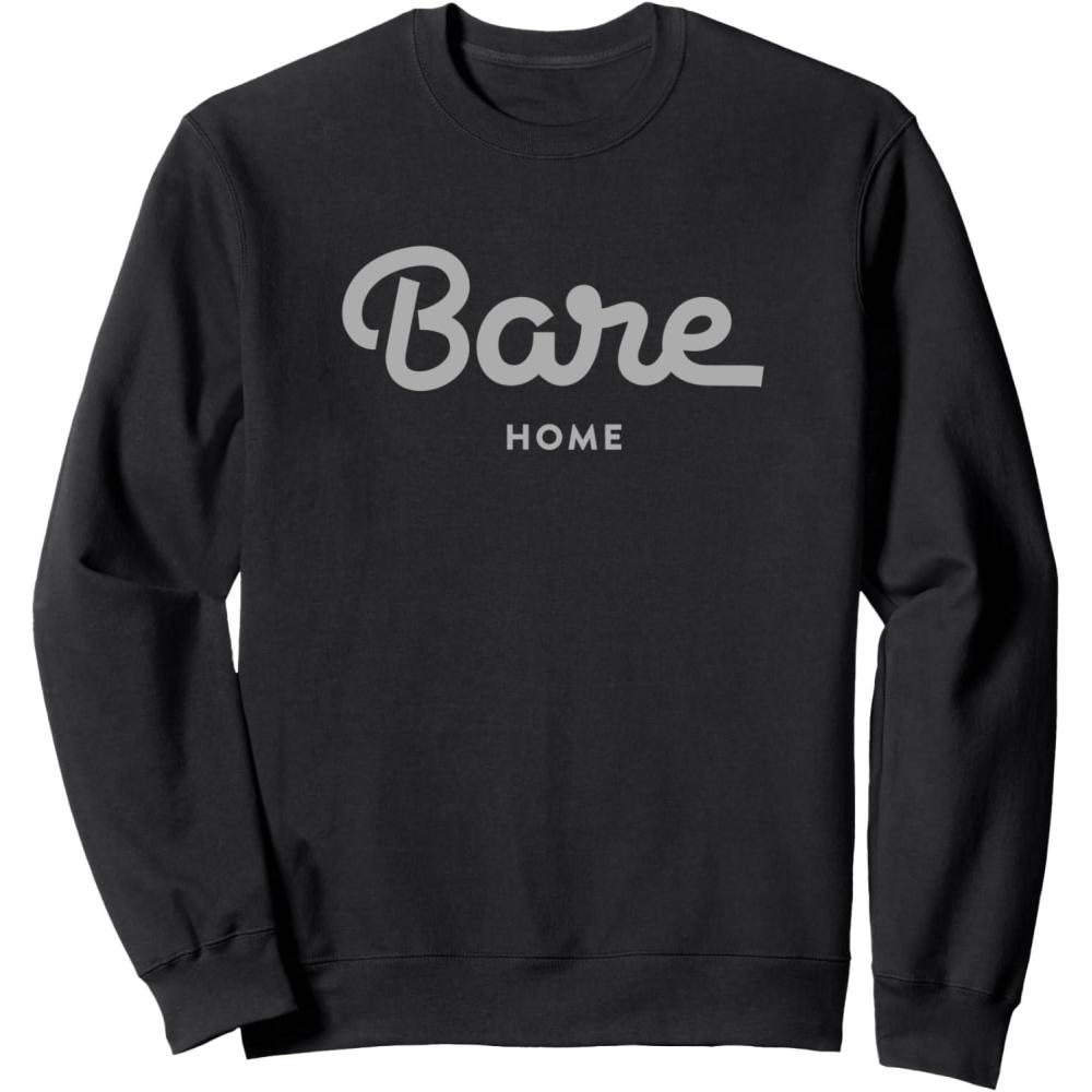 imageBare Home Light Grey Logo SweatshirtBlack