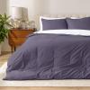 imageBare Home Apartment Ready Organic Cotton Percale Duvet Bundle  Twin XL  7 Pieces Including Duvet Cover Set with Insert Sheet Set ampamp Mattress Pad  Lightweight ampamp Breathable  Twin XL Dusty Purple10  Dusty Purple