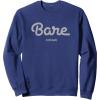imageBare Home Light Grey Logo SweatshirtNavy Blue