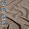 imageBare Home 2Pack Fitted Bottom Sheets King  Premium 1800 UltraSoft Wrinkle Resistant Microfiber  Deep Pocket King Taupe