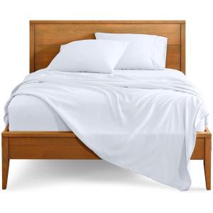 imageBare Home UltraSoft Twin XL Sheet Set  Luxury 1800  HydroBrushed  Deep Pockets  Easy Fit  3 Piece Set  Bedding Sheets ampamp Pillowcases Twin XL WhiteWhite