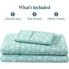 imageBare Home Twin XL Sheet Set  1800 UltraSoft Microfiber Twin Extra Long Sheets  Double Brushed  Deep Pockets  Easy Fit  Soft  3 Piece Set  Bed Sheets Twin XL Heathered Dark Blue35  Snowdrift