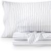 24 - Pinstripe - White/Marine