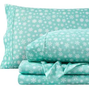 imageBare Home Twin XL Sheet Set  1800 UltraSoft Microfiber Twin Extra Long Sheets  Double Brushed  Deep Pockets  Easy Fit  Soft  3 Piece Set  Bed Sheets Twin XL Heathered Dark Blue35  Snowdrift