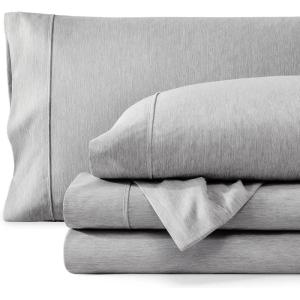 imageBare Home Twin XL Sheet Set  1800 UltraSoft Microfiber Twin Extra Long Sheets  Double Brushed  Deep Pockets  Easy Fit  Soft  3 Piece Set  Bed Sheets Twin XL Heathered Dark Blue02  Heathered Charcoal