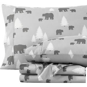 imageBare Home Twin XL Sheet Set  1800 UltraSoft Microfiber Twin Extra Long Sheets  Double Brushed  Deep Pockets  Easy Fit  Soft  3 Piece Set  Bed Sheets Twin XL Heathered Dark Blue37  Kodiak