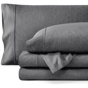 imageBare Home Twin XL Sheet Set  1800 UltraSoft Microfiber Twin Extra Long Sheets  Double Brushed  Deep Pockets  Easy Fit  Soft  3 Piece Set  Bed Sheets Twin XL Heathered Dark Blue01  Heathered Grey