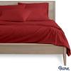 image:imageBare Home Bedding Bundle  6 Piece Microfiber Sheet Set with 4 Pillowcases Full XL Red