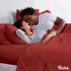 image:imageBare Home Bedding Bundle  6 Piece Microfiber Sheet Set with 4 Pillowcases Full XL Red