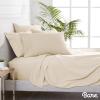 image:imageBare Home Bedding Bundle  6 Piece Microfiber Sheet Set with 4 Pillowcases Full XL Sand