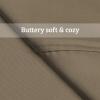 image:imageBare Home Queen Sheet Set  1800 UltraSoft Microfiber Bed Sheets  Comforter Set  All Season Taupe