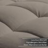 image:imageBare Home Queen Sheet Set  1800 UltraSoft Microfiber Bed Sheets  Comforter Set  All Season Taupe