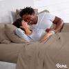 image:imageBare Home Bedding Bundle  4 Piece Microfiber Sheet Set with 2 Pillowcases Twin XL Taupe