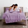image:imageBare Home Bedding Bundle  6 Piece Microfiber Sheet Set with 4 Pillowcases Queen Lavender