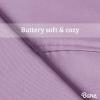 image:imageBare Home Bedding Bundle  6 Piece Microfiber Sheet Set with 4 Pillowcases Queen Lavender