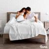 image:imageBare Home Bedding Bundle  7 Piece Microfiber Sheet Set with 4 Pillowcases Split King Cool White