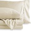 image:imageBare Home Queen Sheet Set  1800 UltraSoft Microfiber Bed Sheets Queen Sand  Comforter Set  All Season Queen Sand