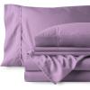image:imageBare Home Bedding Bundle  6 Piece Microfiber Sheet Set with 4 Pillowcases Queen Lavender
