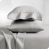 image:imageBare Home Microfiber Fitted Sheet with Pillowcase Set Bundle Twin XL Light Grey