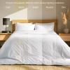 image:imageBare Home 100 Organic Cotton Full Duvet Cover Set  Crisp Percale Weave  Lightweight amp Breathable  Cooling Duvet Cover Set Full White01  White No Comforter