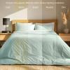 image:imageBare Home 100 Organic Cotton Full Duvet Cover Set  Crisp Percale Weave  Lightweight amp Breathable  Cooling Duvet Cover Set Full White09  Willow No Comforter