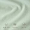image:imageBare Home 100 Organic Cotton Full Duvet Cover Set  Crisp Percale Weave  Lightweight amp Breathable  Cooling Duvet Cover Set Full White09  Willow No Comforter