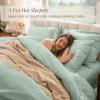image:imageBare Home 100 Organic Cotton Full Duvet Cover Set  Crisp Percale Weave  Lightweight amp Breathable  Cooling Duvet Cover Set Full White09  Willow No Comforter