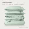 image:imageBare Home 100 Organic Cotton Full Duvet Cover Set  Crisp Percale Weave  Lightweight amp Breathable  Cooling Duvet Cover Set Full White09  Willow No Comforter