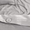 image:imageBare Home 100 Organic Cotton Sateen Duvet Cover Set  Full  400 Thread Count  Smooth Sateen Weave  Warm amp Luxurious  Duvet Cover Full Bering Sea02  Light Grey No Comforter