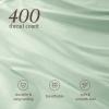 image:imageBare Home 100 Organic Cotton Sateen Duvet Cover Set  Full  400 Thread Count  Smooth Sateen Weave  Warm amp Luxurious  Duvet Cover Full Bering Sea11  Willow No Comforter