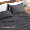 image:imageIvy Union Full Extra Long Sheet Set  UltraSoft Cooling with Deep Pockets  Breathable EasyFit  Hotel Luxury Bedding Sheets amp Pillowcases Full XL Grey03  Forged Iron Grey