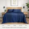 image:imageIvy Union Full Extra Long Sheet Set  UltraSoft Cooling with Deep Pockets  Breathable EasyFit  Hotel Luxury Bedding Sheets amp Pillowcases Full XL Grey09  Dark Blue