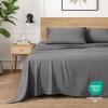 image:imageIvy Union Full Extra Long Sheet Set  UltraSoft Cooling with Deep Pockets  Breathable EasyFit  Hotel Luxury Bedding Sheets amp Pillowcases Full XL Grey04  Grey