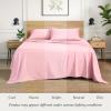 image:imageIvy Union Full Extra Long Sheet Set  UltraSoft Cooling with Deep Pockets  Breathable EasyFit  Hotel Luxury Bedding Sheets amp Pillowcases Full XL Grey12  Light Pink