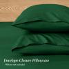 image:imageIvy Union Full Extra Long Sheet Set  UltraSoft Cooling with Deep Pockets  Breathable EasyFit  Hotel Luxury Bedding Sheets amp Pillowcases Full XL Grey10  Forest Green