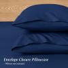 image:imageIvy Union Full Extra Long Sheet Set  UltraSoft Cooling with Deep Pockets  Breathable EasyFit  Hotel Luxury Bedding Sheets amp Pillowcases Full XL Grey09  Dark Blue