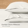 image:imageIvy Union Full Extra Long Sheet Set  UltraSoft Cooling with Deep Pockets  Breathable EasyFit  Hotel Luxury Bedding Sheets amp Pillowcases Full XL Grey08  Cream