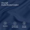 image:imageIvy Union Full Extra Long Sheet Set  UltraSoft Cooling with Deep Pockets  Breathable EasyFit  Hotel Luxury Bedding Sheets amp Pillowcases Full XL Grey09  Dark Blue