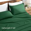 image:imageIvy Union Full Extra Long Sheet Set  UltraSoft Cooling with Deep Pockets  Breathable EasyFit  Hotel Luxury Bedding Sheets amp Pillowcases Full XL Grey10  Forest Green