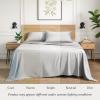 image:imageIvy Union Full Extra Long Sheet Set  UltraSoft Cooling with Deep Pockets  Breathable EasyFit  Hotel Luxury Bedding Sheets amp Pillowcases Full XL Grey06  Cloud Grey