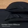 image:imageIvy Union Full Extra Long Sheet Set  UltraSoft Cooling with Deep Pockets  Breathable EasyFit  Hotel Luxury Bedding Sheets amp Pillowcases Full XL Grey02  Black