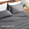 image:imageIvy Union Full Extra Long Sheet Set  UltraSoft Cooling with Deep Pockets  Breathable EasyFit  Hotel Luxury Bedding Sheets amp Pillowcases Full XL Grey04  Grey