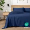 image:imageIvy Union Full Extra Long Sheet Set  UltraSoft Cooling with Deep Pockets  Breathable EasyFit  Hotel Luxury Bedding Sheets amp Pillowcases Full XL Grey09  Dark Blue