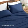 image:imageIvy Union Full Extra Long Sheet Set  UltraSoft Cooling with Deep Pockets  Breathable EasyFit  Hotel Luxury Bedding Sheets amp Pillowcases Full XL Grey09  Dark Blue