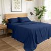 image:imageIvy Union Full Extra Long Sheet Set  UltraSoft Cooling with Deep Pockets  Breathable EasyFit  Hotel Luxury Bedding Sheets amp Pillowcases Full XL Grey09  Dark Blue