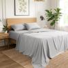 image:imageIvy Union Full Extra Long Sheet Set  UltraSoft Cooling with Deep Pockets  Breathable EasyFit  Hotel Luxury Bedding Sheets amp Pillowcases Full XL Grey06  Cloud Grey