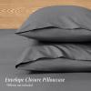 image:imageIvy Union Full Extra Long Sheet Set  UltraSoft Cooling with Deep Pockets  Breathable EasyFit  Hotel Luxury Bedding Sheets amp Pillowcases Full XL Grey04  Grey