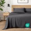 image:imageIvy Union Full Extra Long Sheet Set  UltraSoft Cooling with Deep Pockets  Breathable EasyFit  Hotel Luxury Bedding Sheets amp Pillowcases Full XL Grey03  Forged Iron Grey