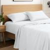 image:imageIvy Union Full Extra Long Sheet Set  UltraSoft Cooling with Deep Pockets  Breathable EasyFit  Hotel Luxury Bedding Sheets amp Pillowcases Full XL Grey01  White